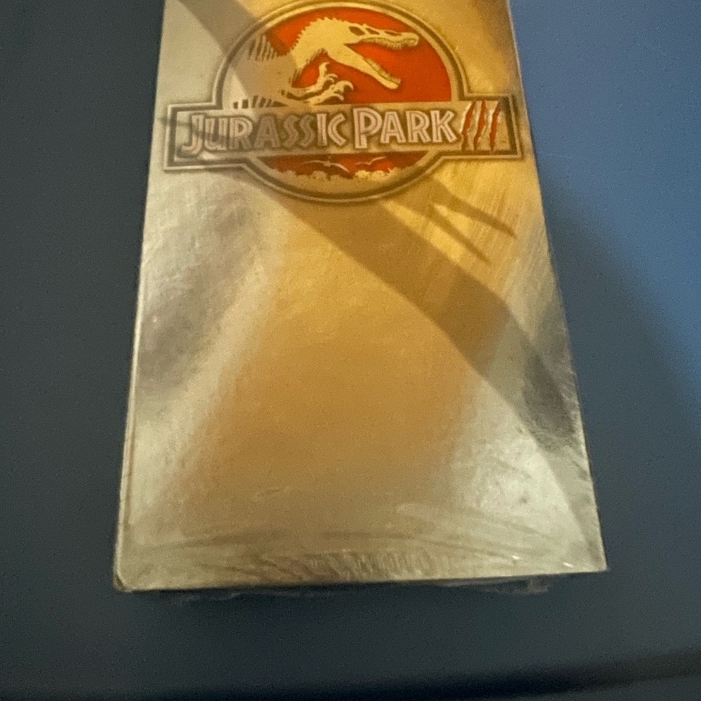 New Jurassic Park III VHS Movie Tape